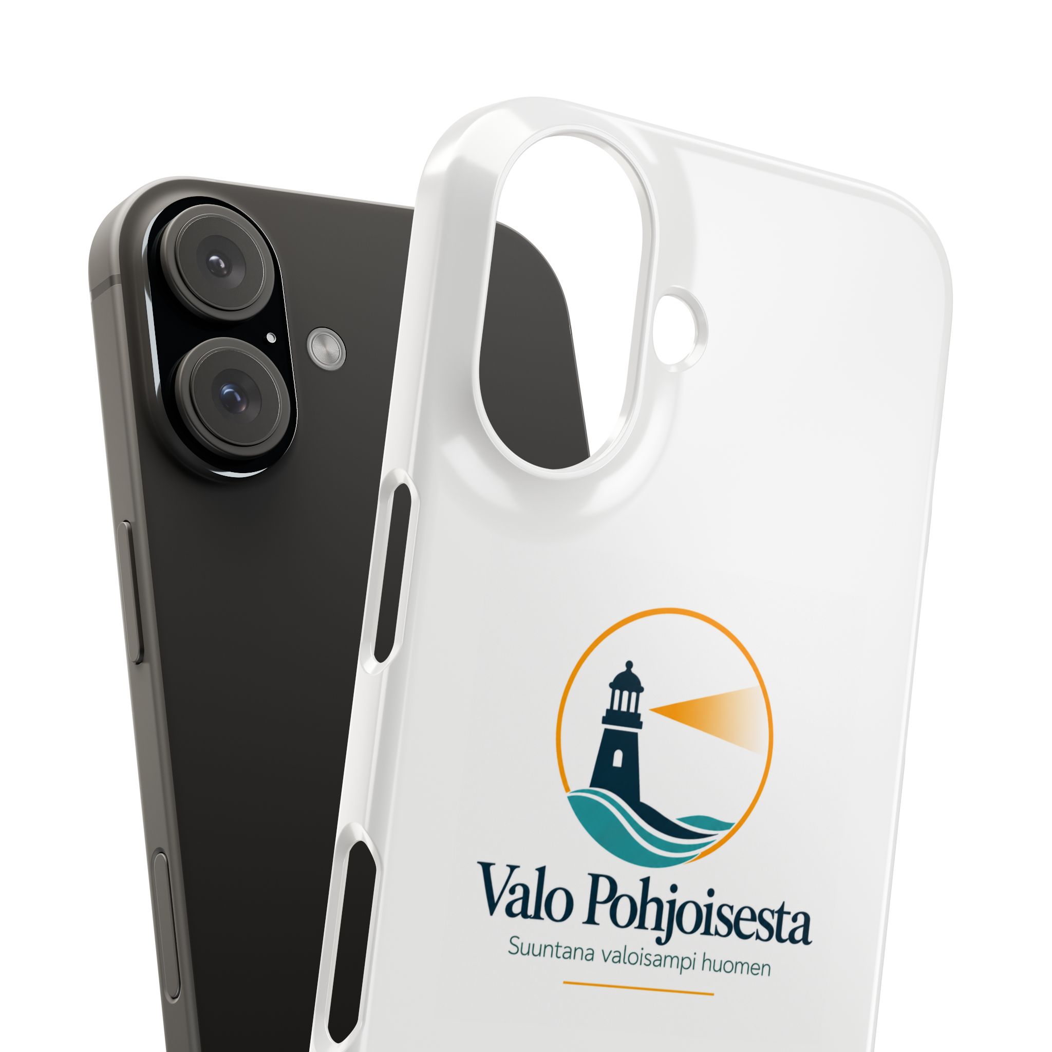 Lighthouse Logo Phone Case — Valo Pohjoisesta Snap Case - Image 98