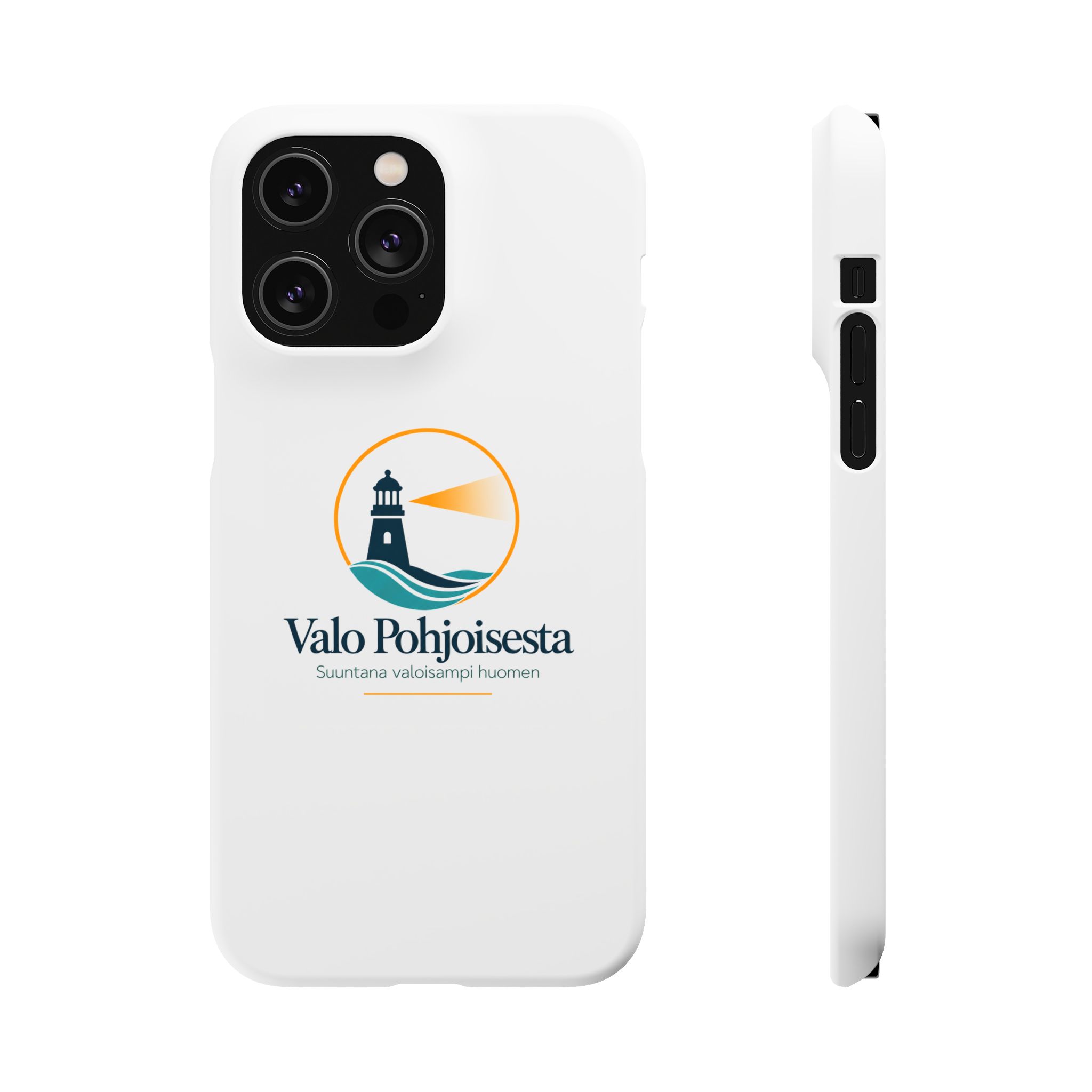 Lighthouse Logo Phone Case — Valo Pohjoisesta Snap Case - Image 94