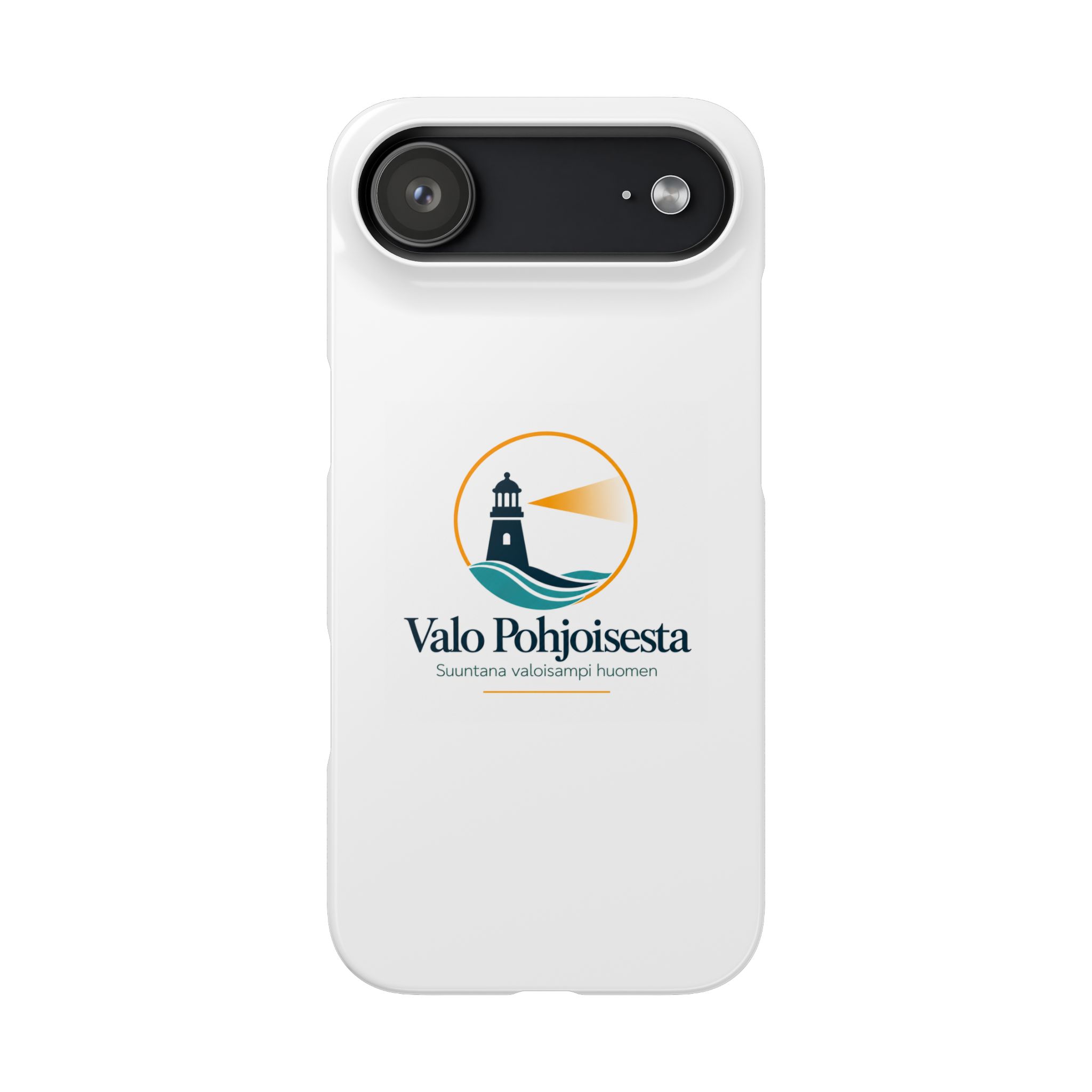 Lighthouse Logo Phone Case — Valo Pohjoisesta Snap Case - Image 182
