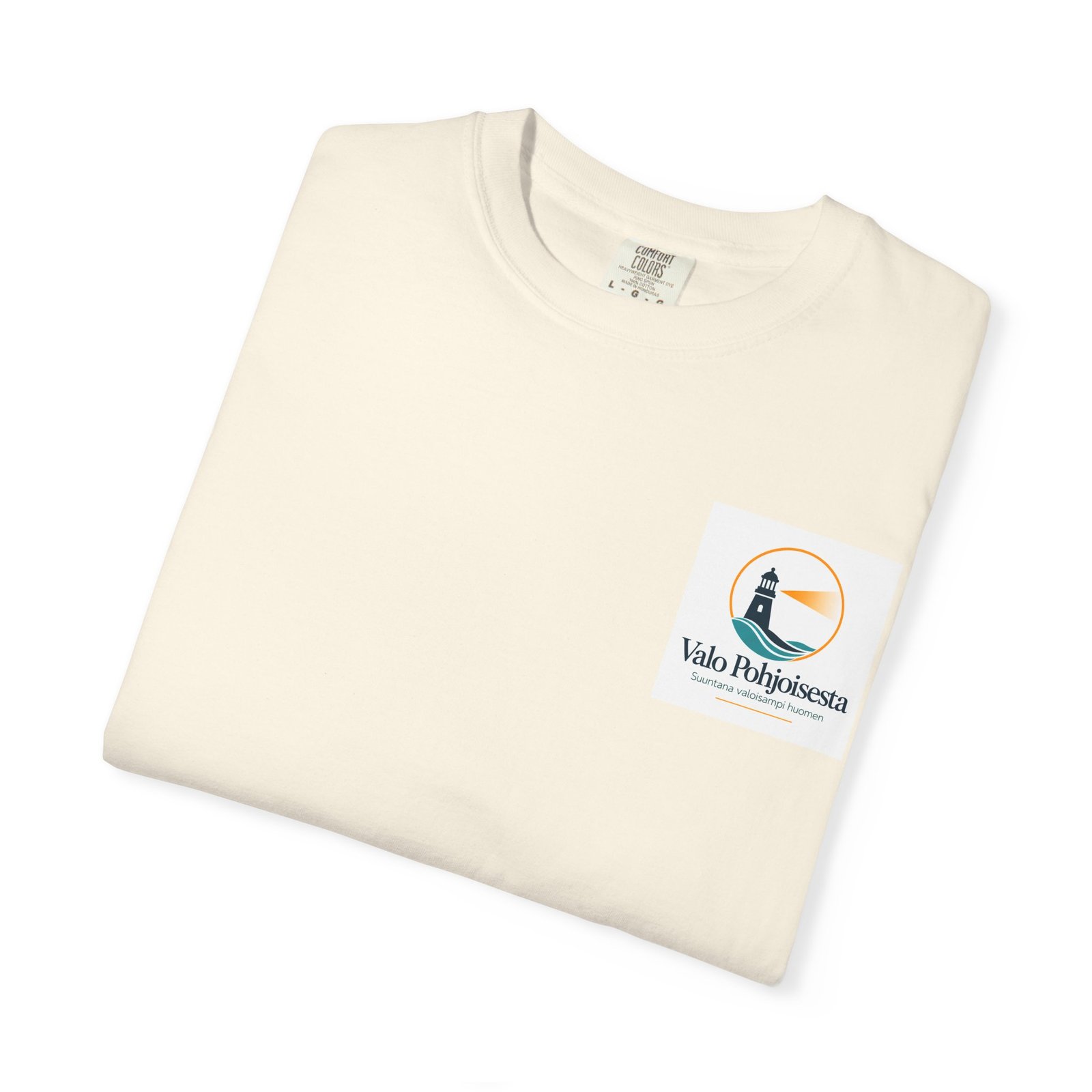 Lighthouse Coast Pocket T-paita — merihenkinen aaltoaiheinen T-paita - Image 23