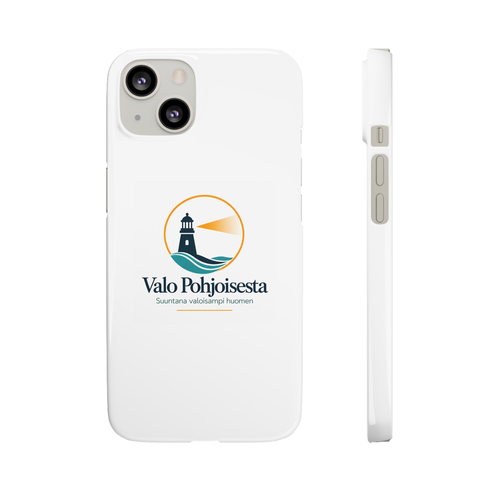 Lighthouse Logo Phone Case — Valo Pohjoisesta Snap Case - Image 53