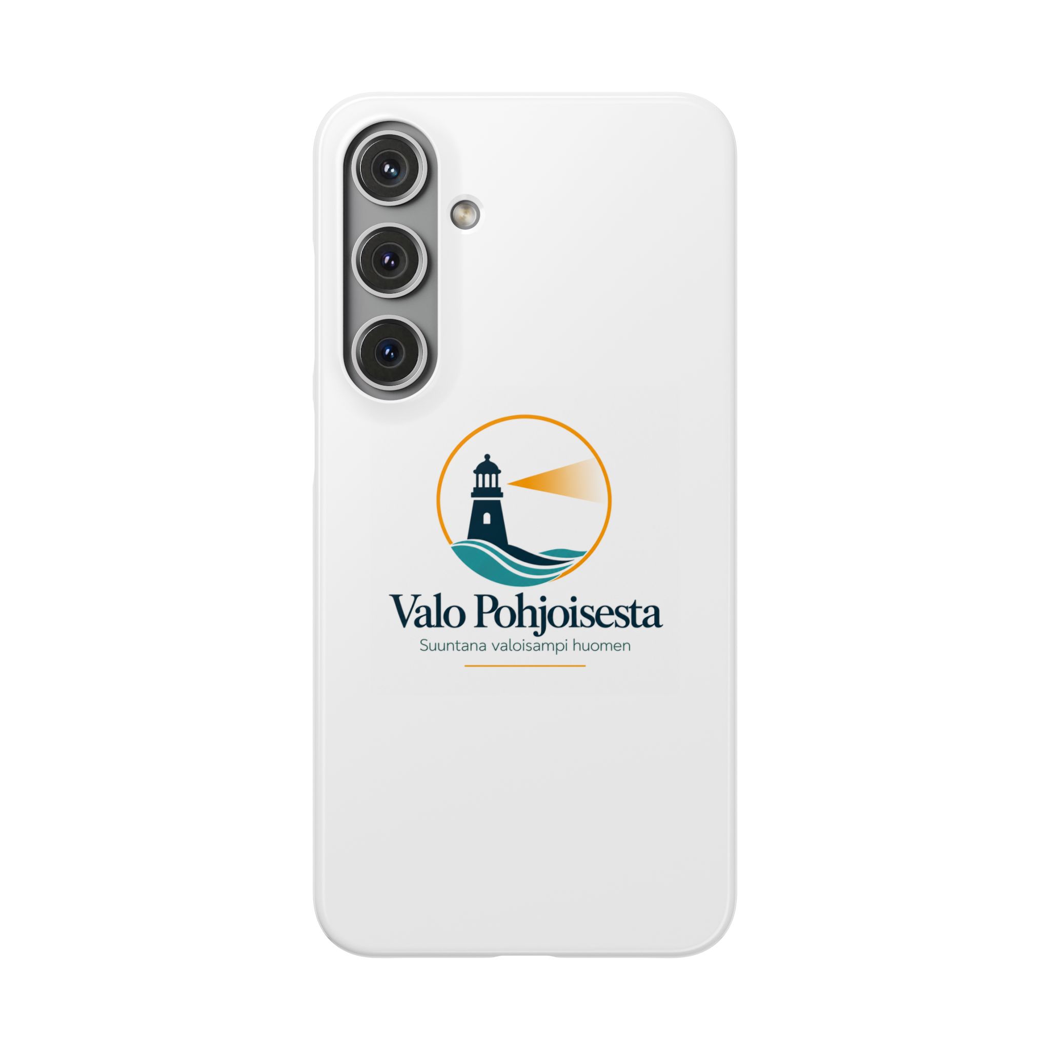 Lighthouse Logo Phone Case — Valo Pohjoisesta Snap Case - Image 150