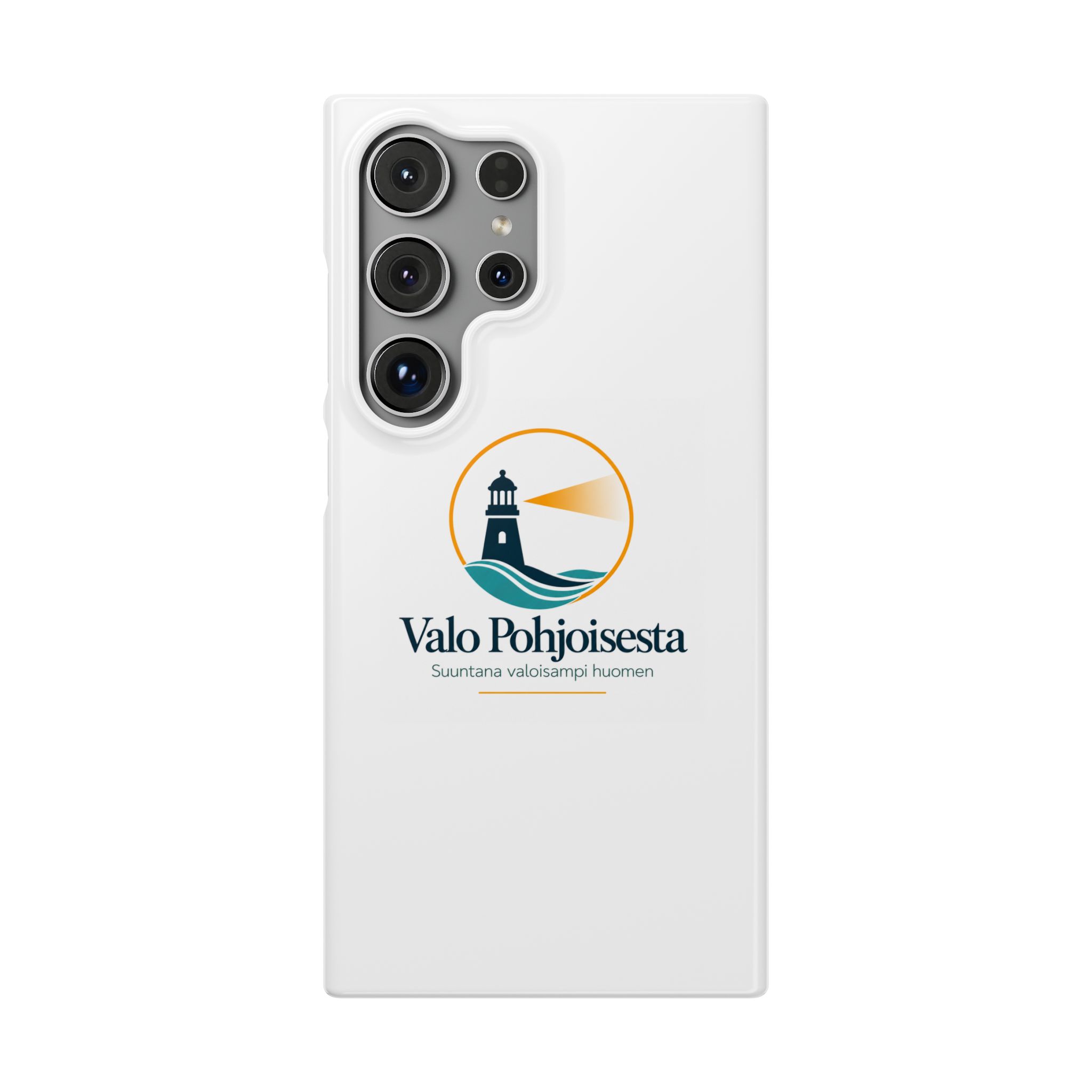Lighthouse Logo Phone Case — Valo Pohjoisesta Snap Case - Image 156