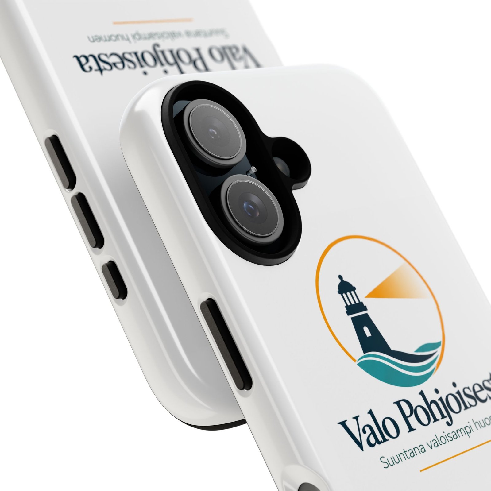 Lighthouse Logo Tough Phone Case — Valo Pohjoisesta Protective Cover - Image 35