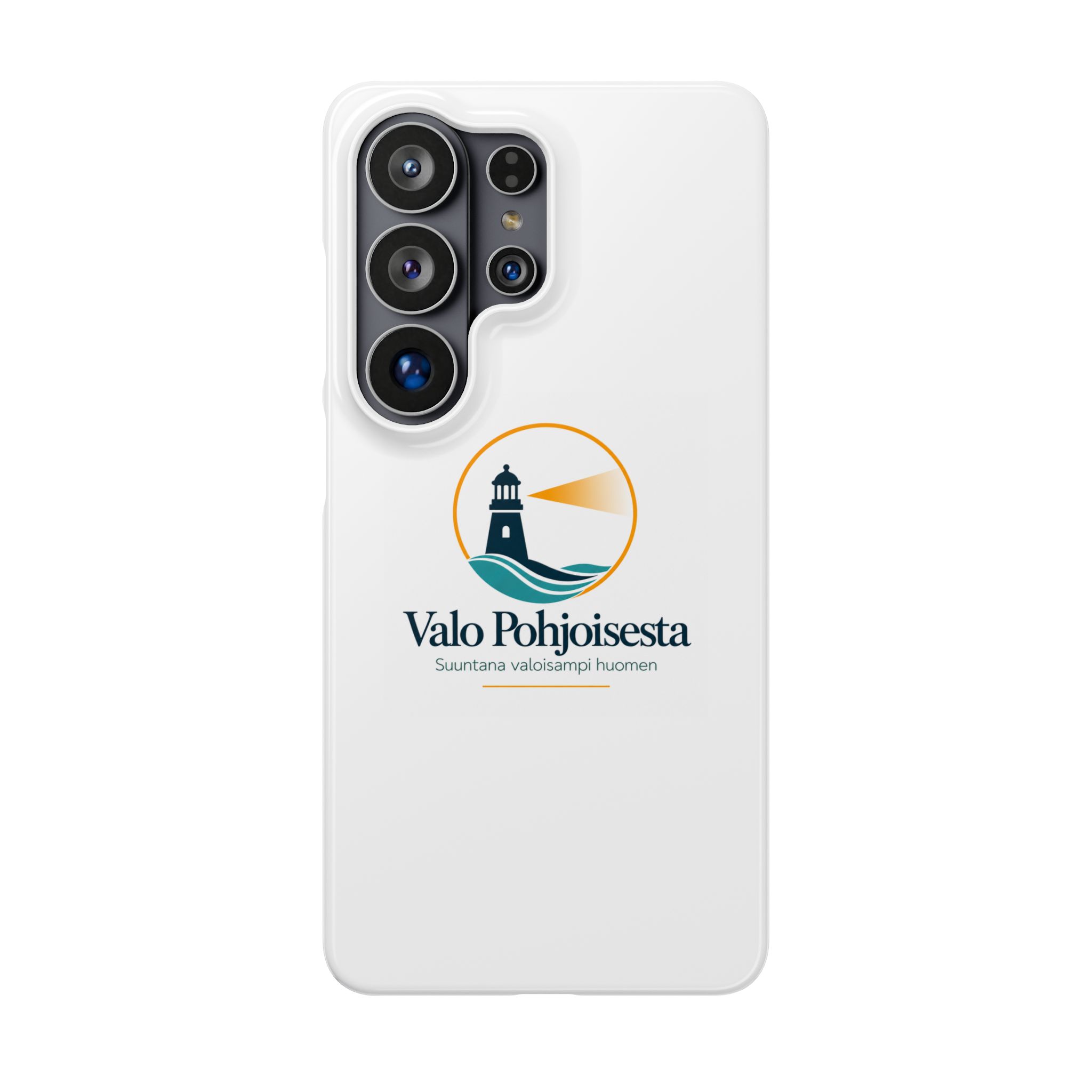 Lighthouse Logo Phone Case — Valo Pohjoisesta Snap Case - Image 198