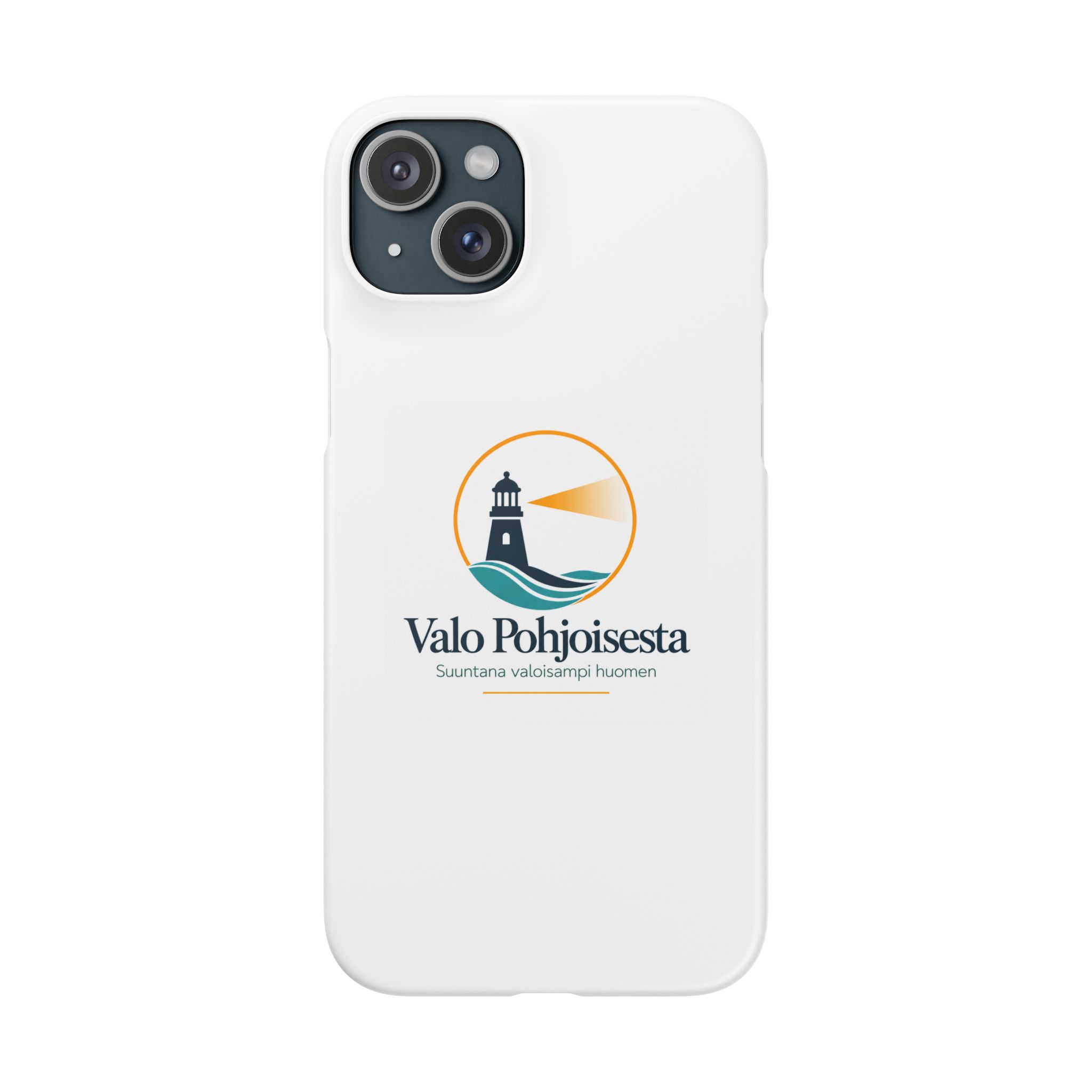 Lighthouse Logo Phone Case — Valo Pohjoisesta Snap Case - Image 135