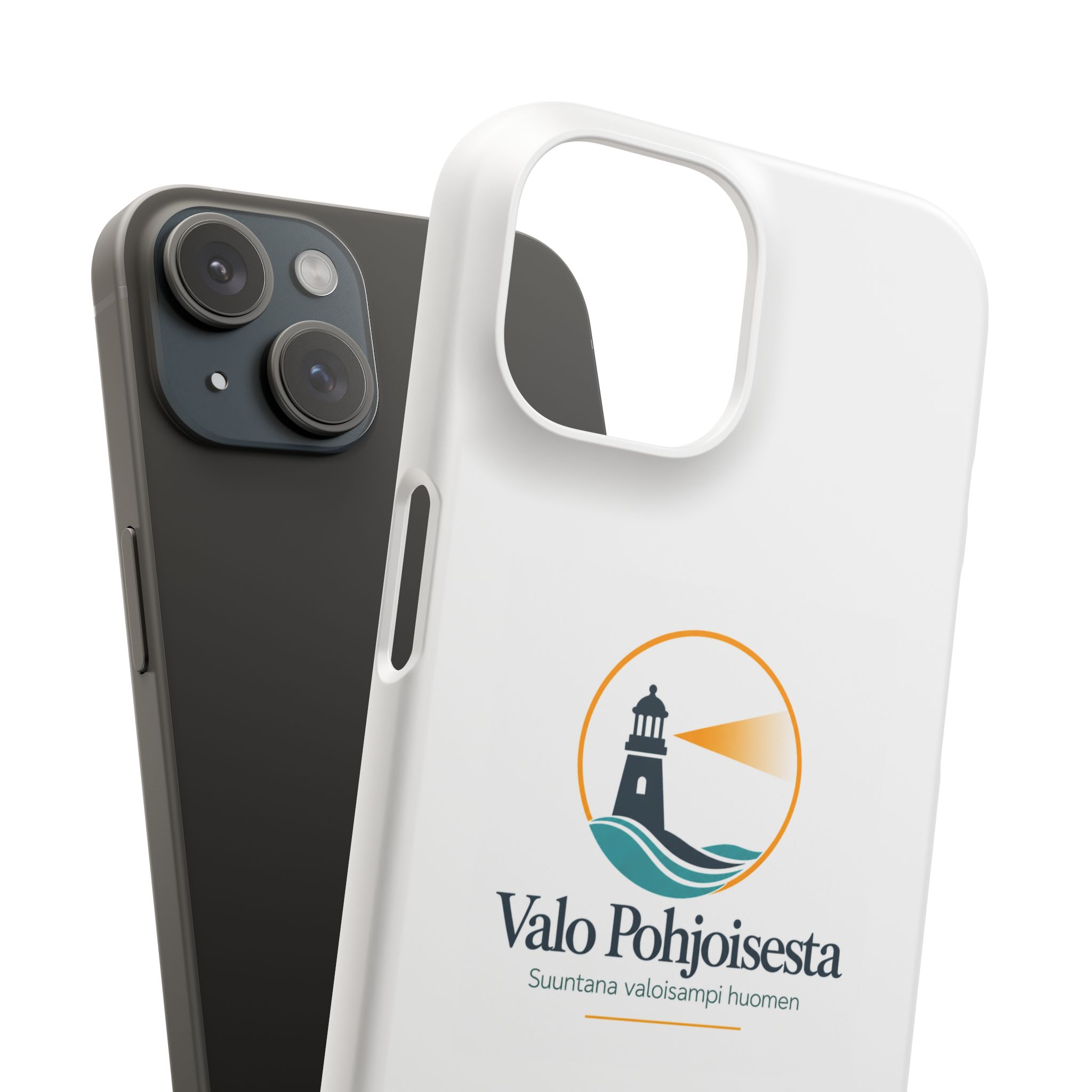 Lighthouse Logo Phone Case — Valo Pohjoisesta Snap Case - Image 125