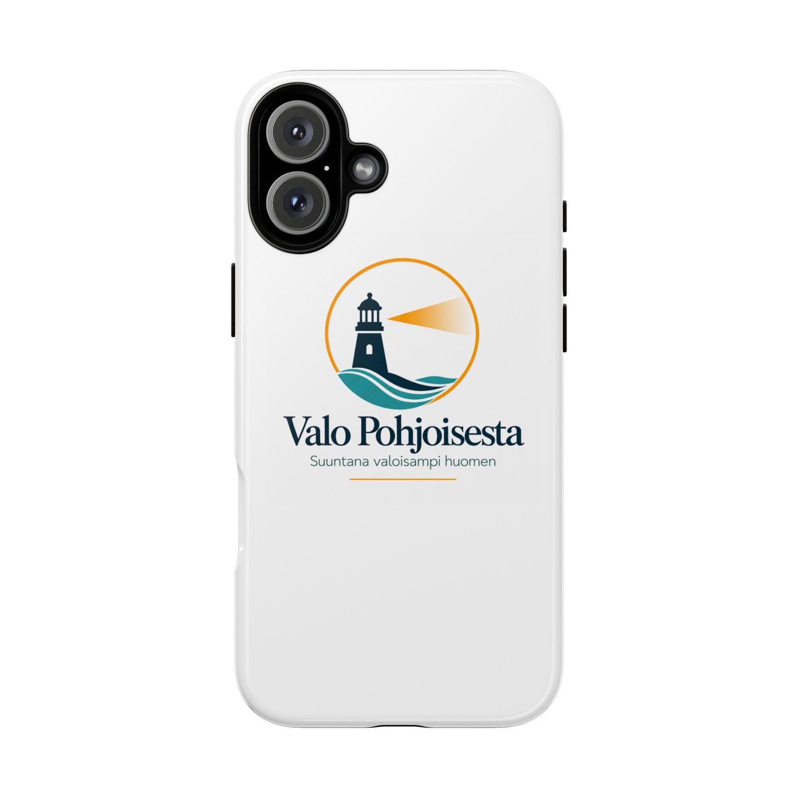 Lighthouse Logo Tough Phone Case — Valo Pohjoisesta Protective Cover - Image 27
