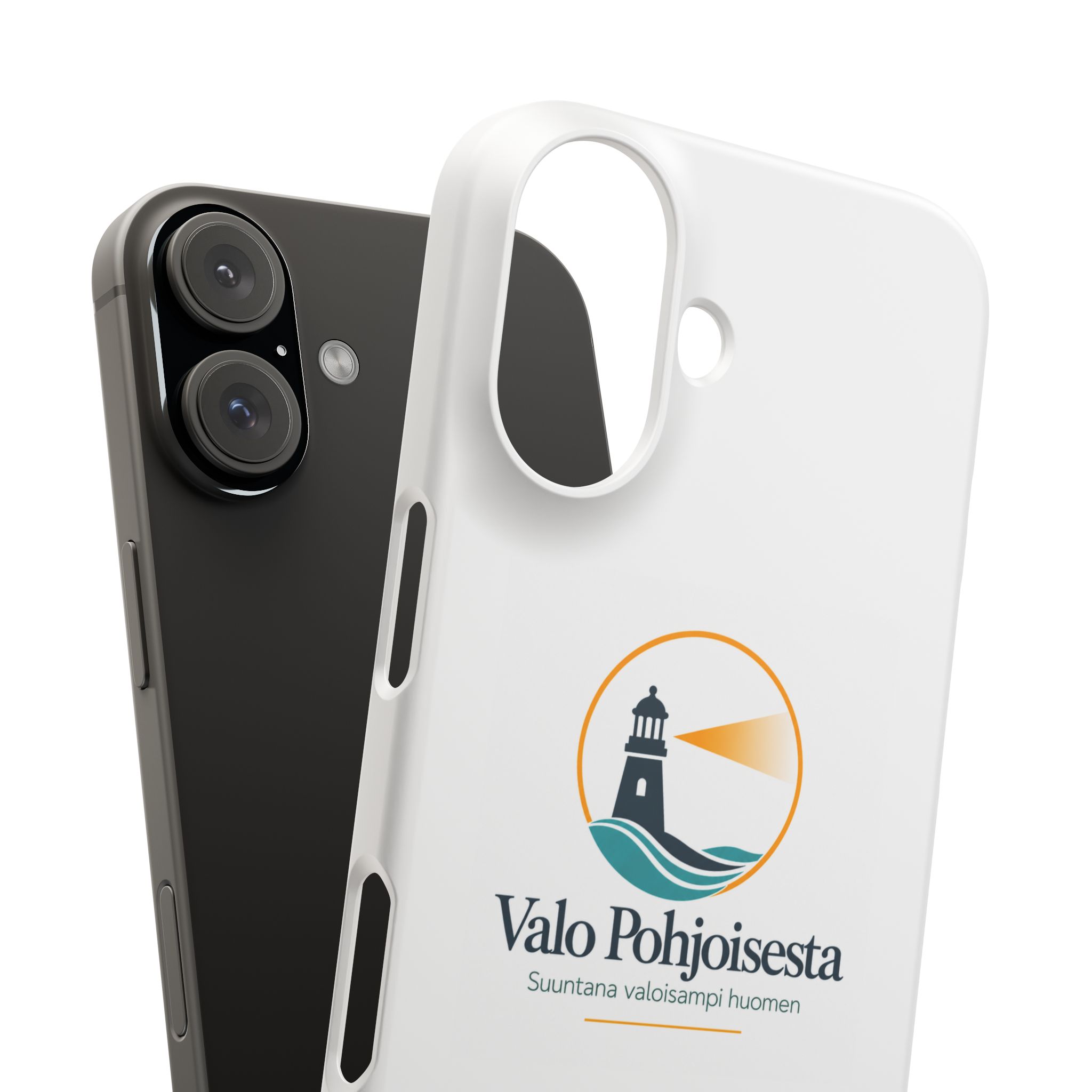 Lighthouse Logo Phone Case — Valo Pohjoisesta Snap Case - Image 101