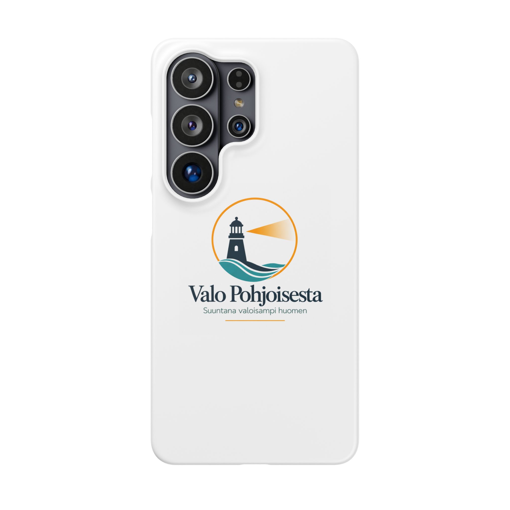 Lighthouse Logo Phone Case — Valo Pohjoisesta Snap Case - Image 199