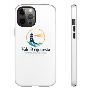 Lighthouse Logo Tough Phone Case — Valo Pohjoisesta Protective Cover