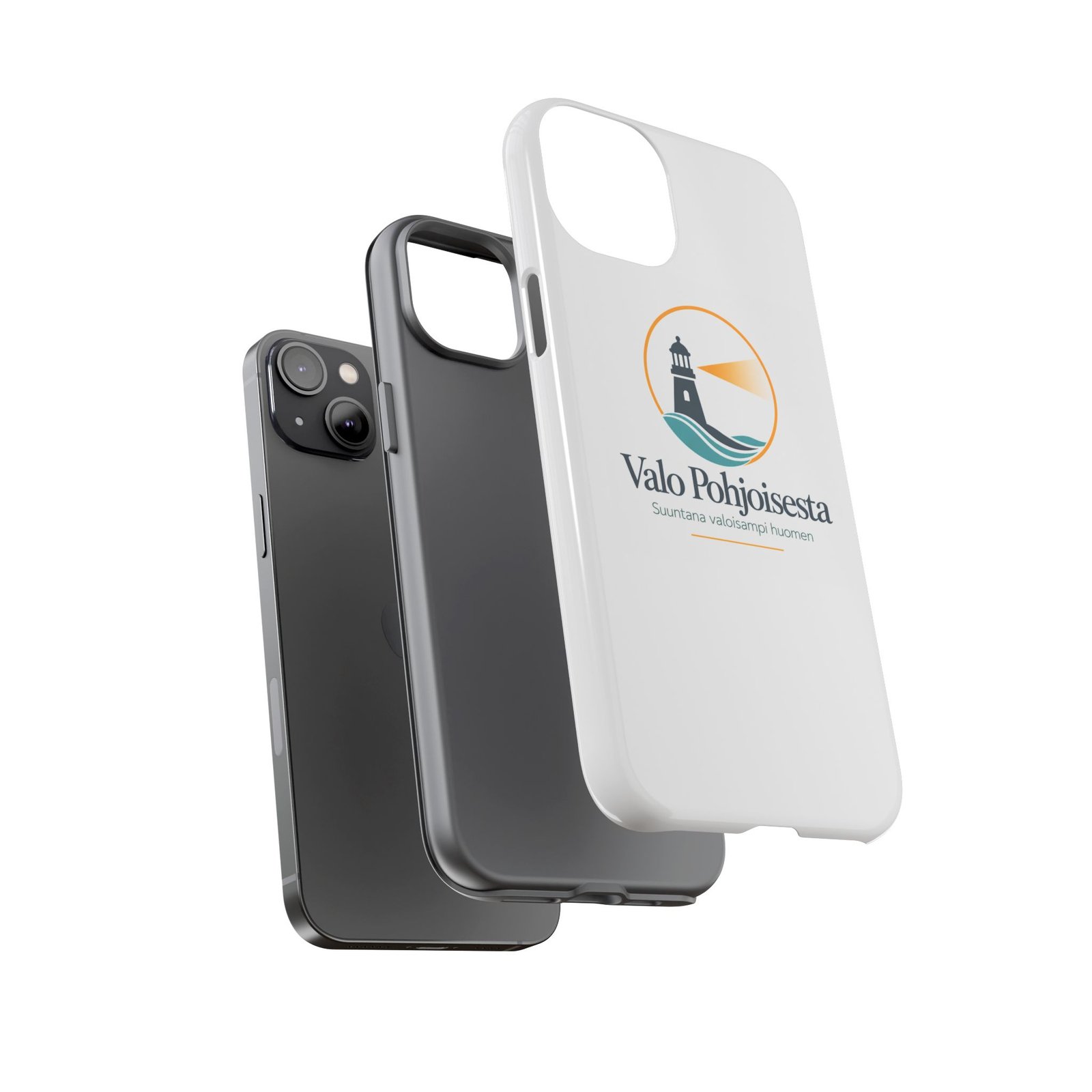 Lighthouse Logo Tough Phone Case — Valo Pohjoisesta Protective Cover - Image 24