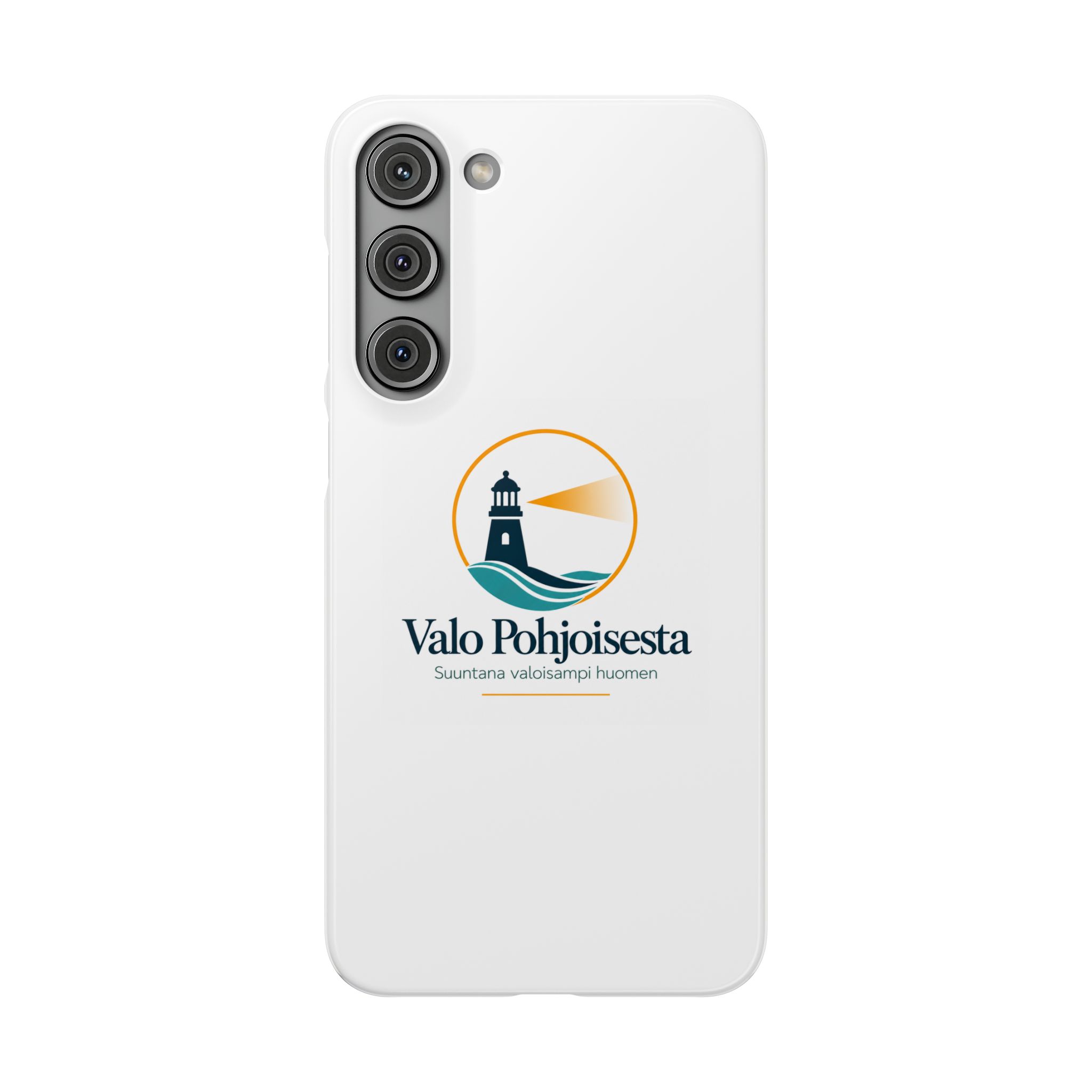 Lighthouse Logo Phone Case — Valo Pohjoisesta Snap Case - Image 168