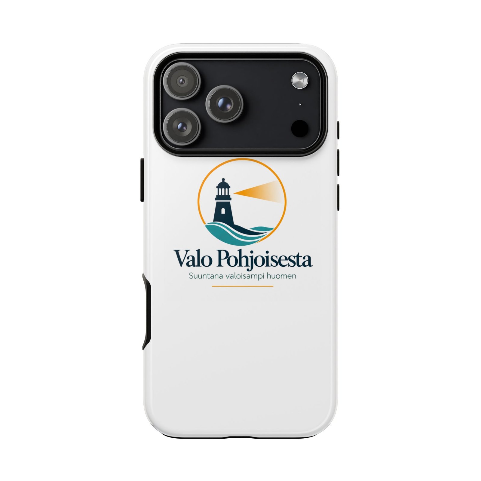 Lighthouse Logo Tough Phone Case — Valo Pohjoisesta Protective Cover - Image 33