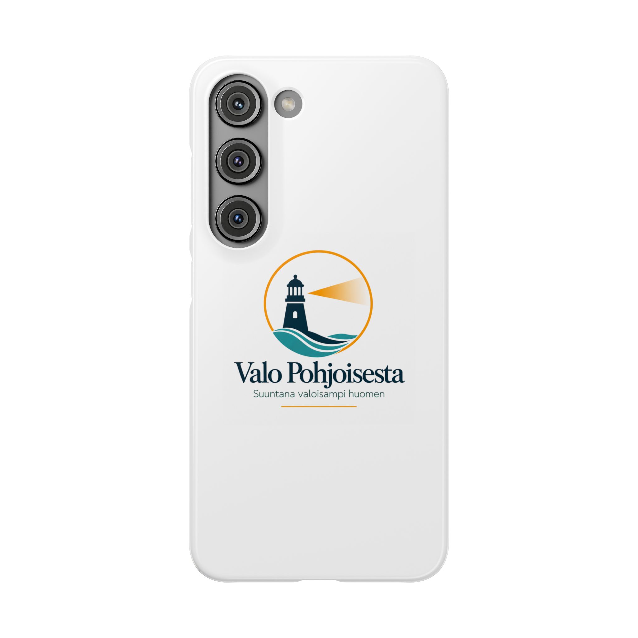 Lighthouse Logo Phone Case — Valo Pohjoisesta Snap Case - Image 162