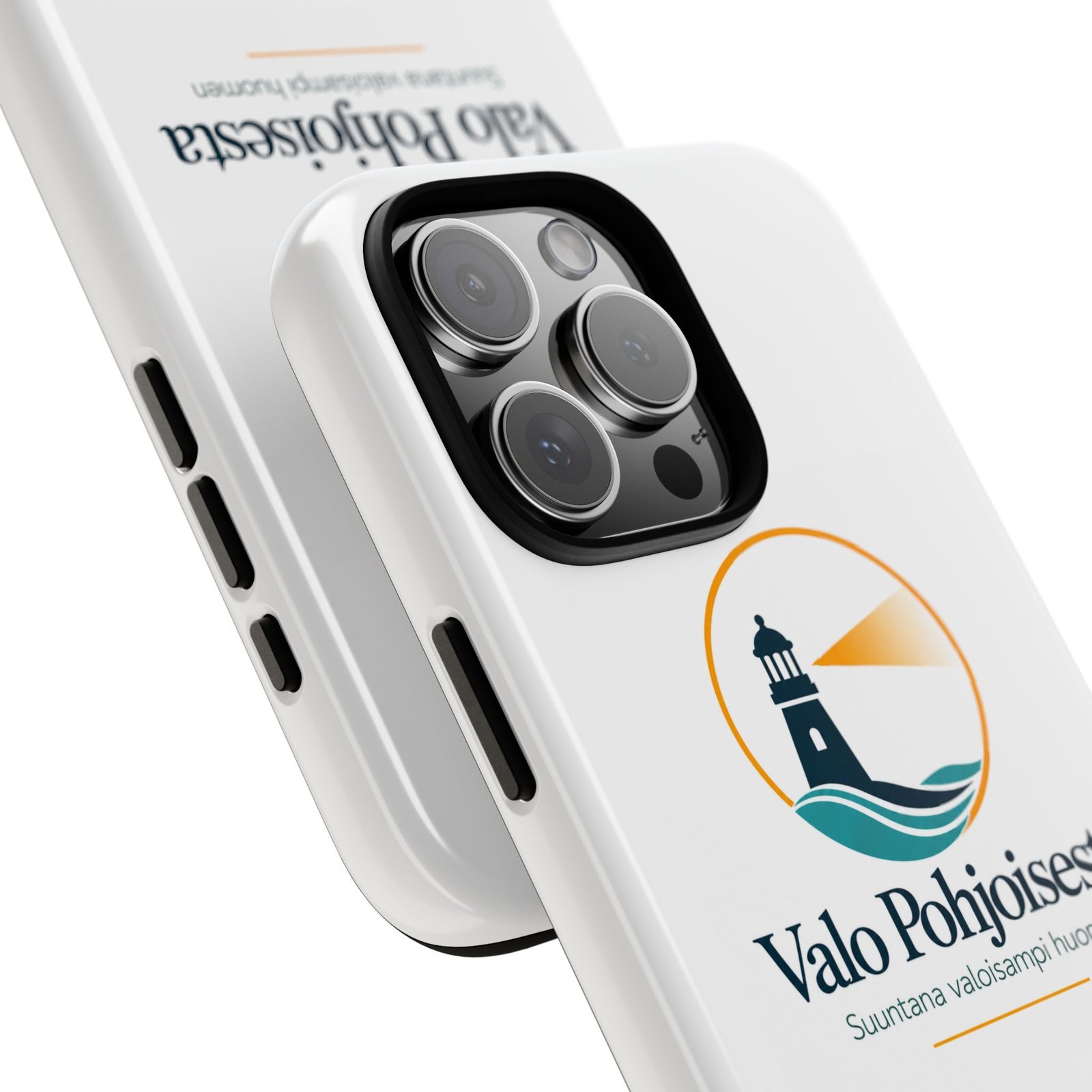 Lighthouse Logo Tough Phone Case — Valo Pohjoisesta Protective Cover - Image 10
