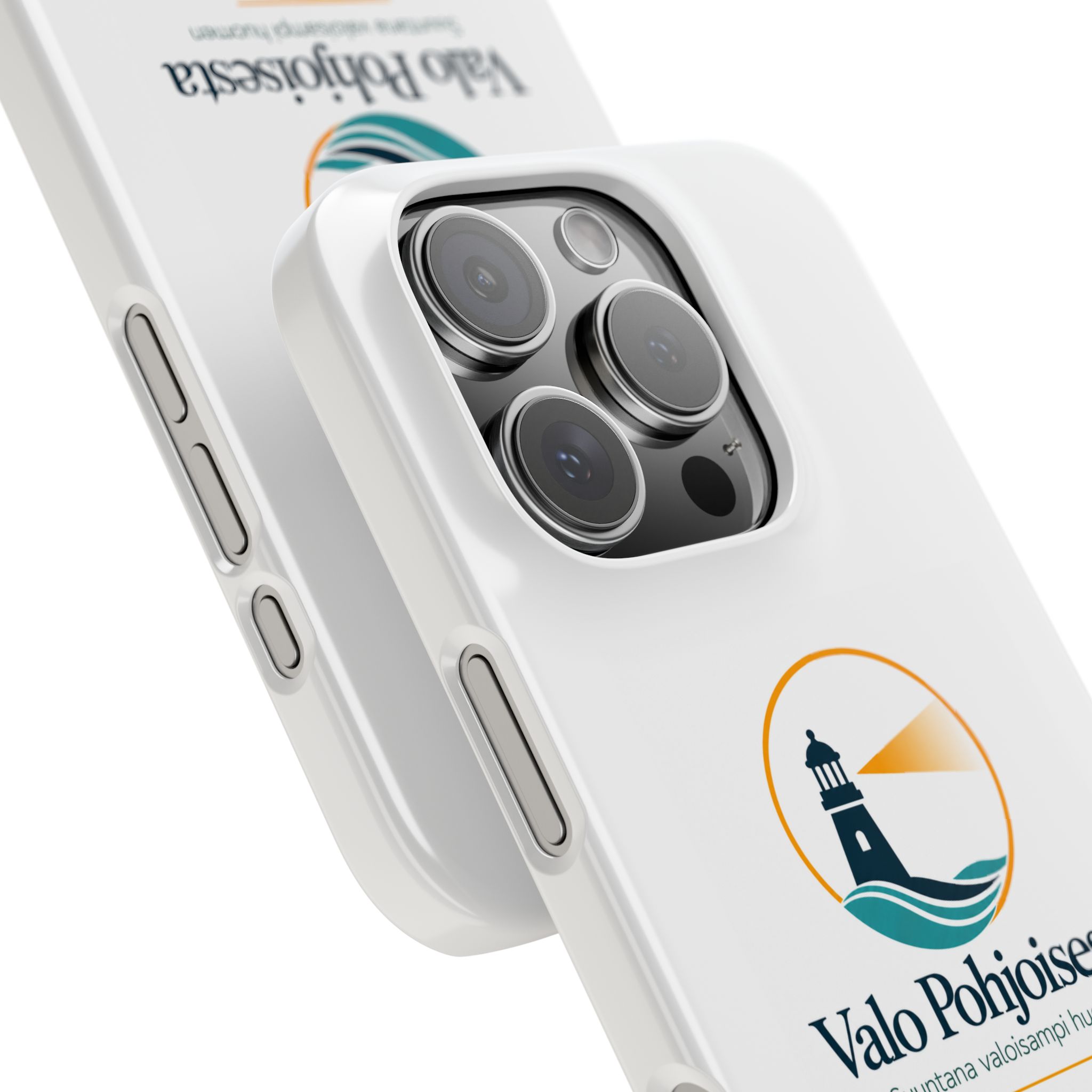 Lighthouse Logo Phone Case — Valo Pohjoisesta Snap Case - Image 103
