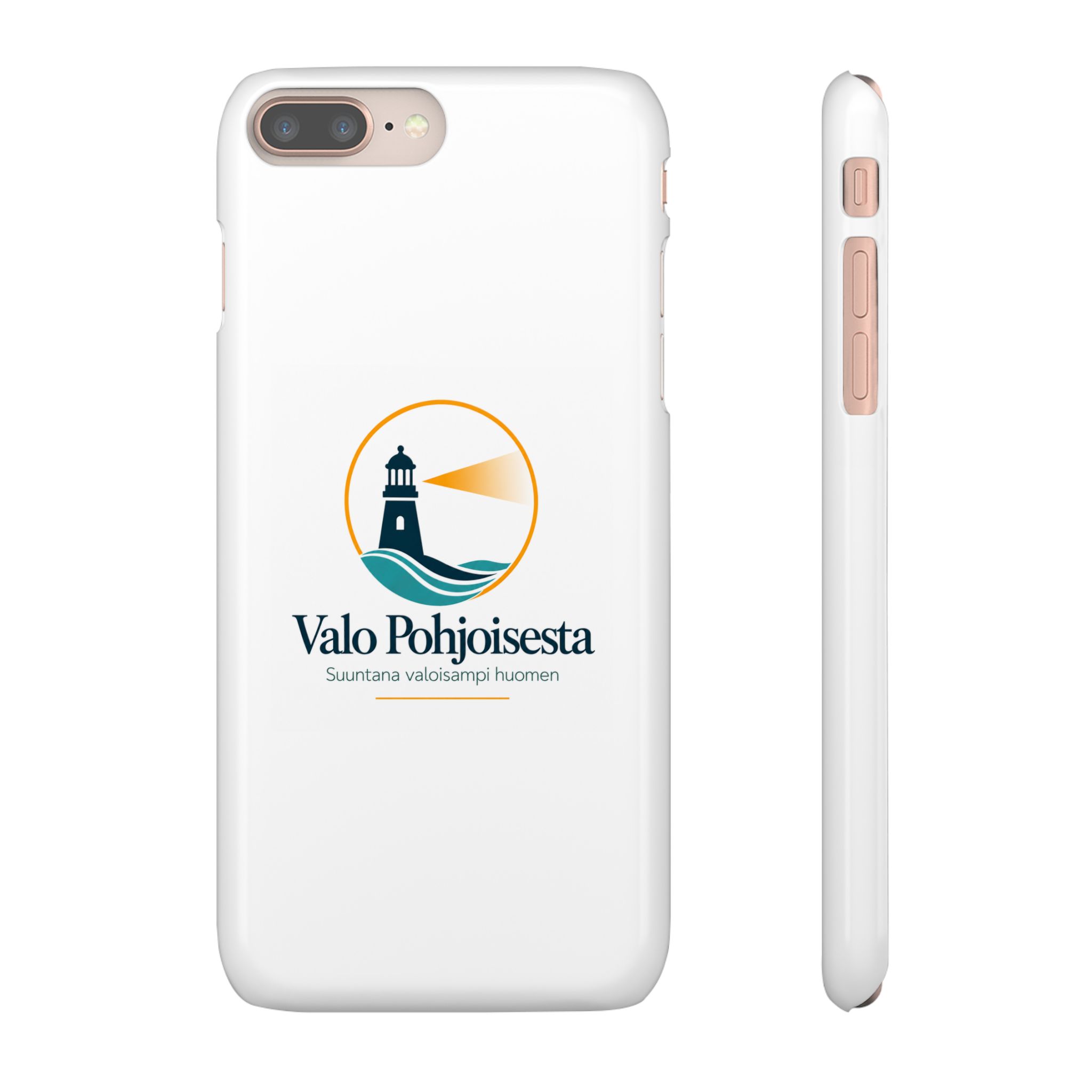 Lighthouse Logo Phone Case — Valo Pohjoisesta Snap Case - Image 5