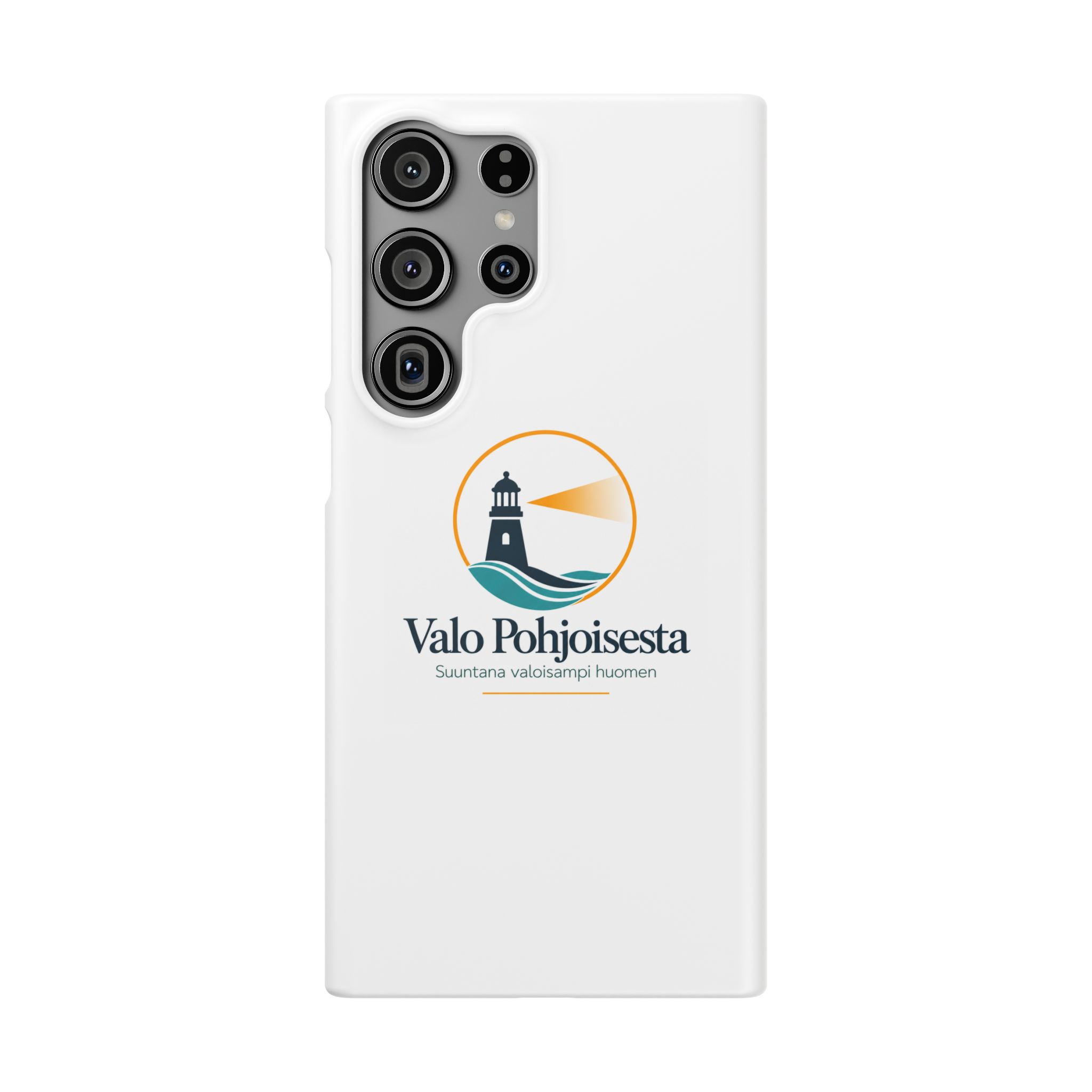 Lighthouse Logo Phone Case — Valo Pohjoisesta Snap Case - Image 177