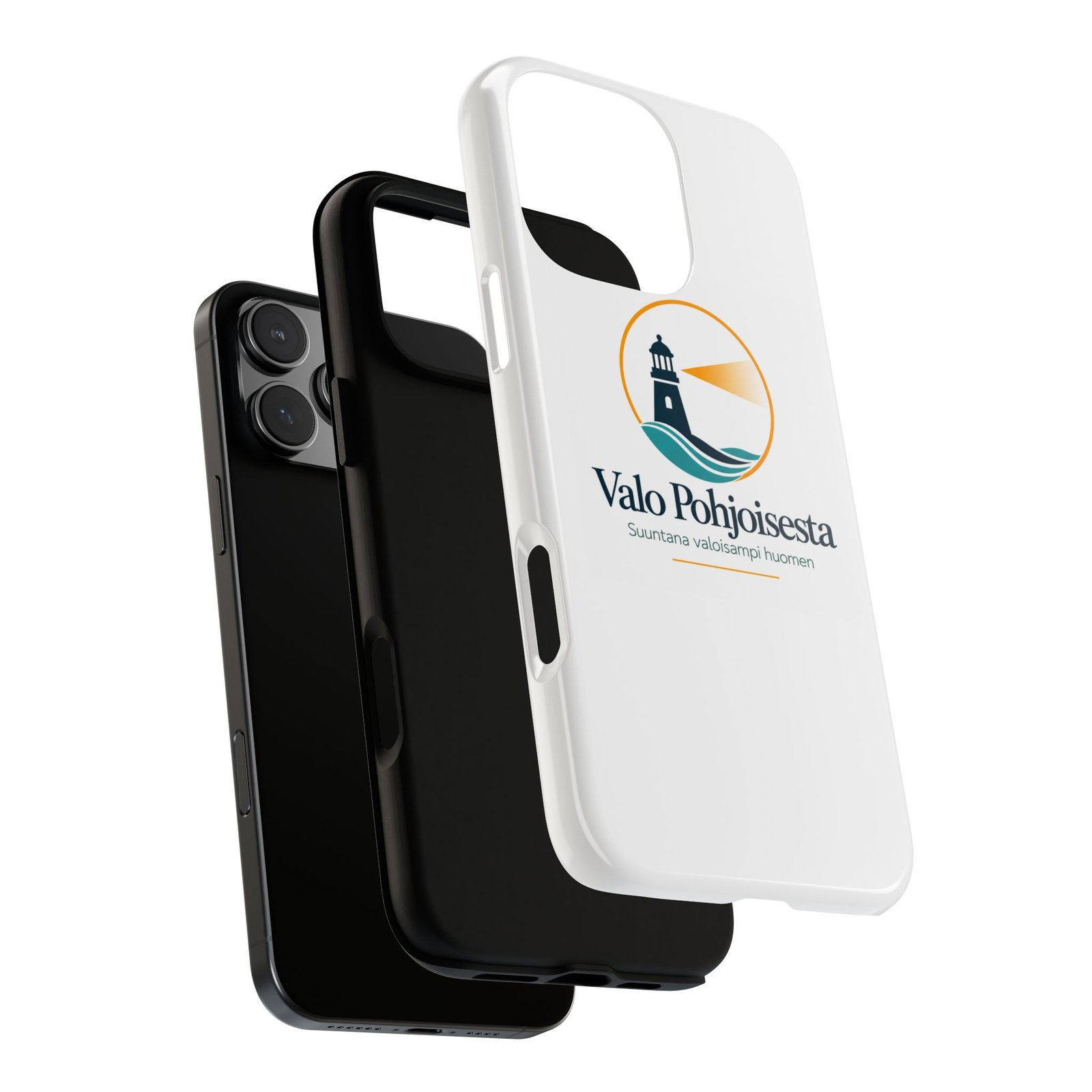 Lighthouse Logo Tough Phone Case — Valo Pohjoisesta Protective Cover - Image 11