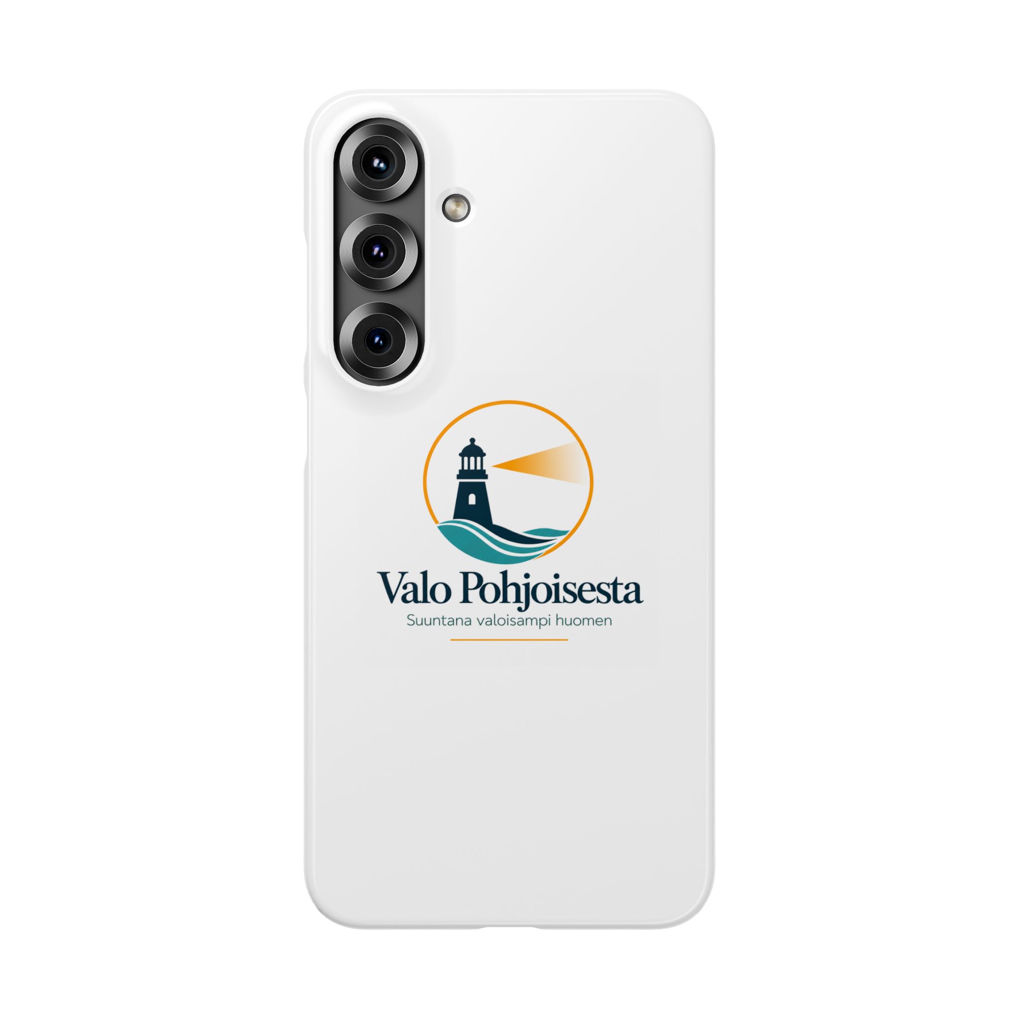 Lighthouse Logo Phone Case — Valo Pohjoisesta Snap Case - Image 189