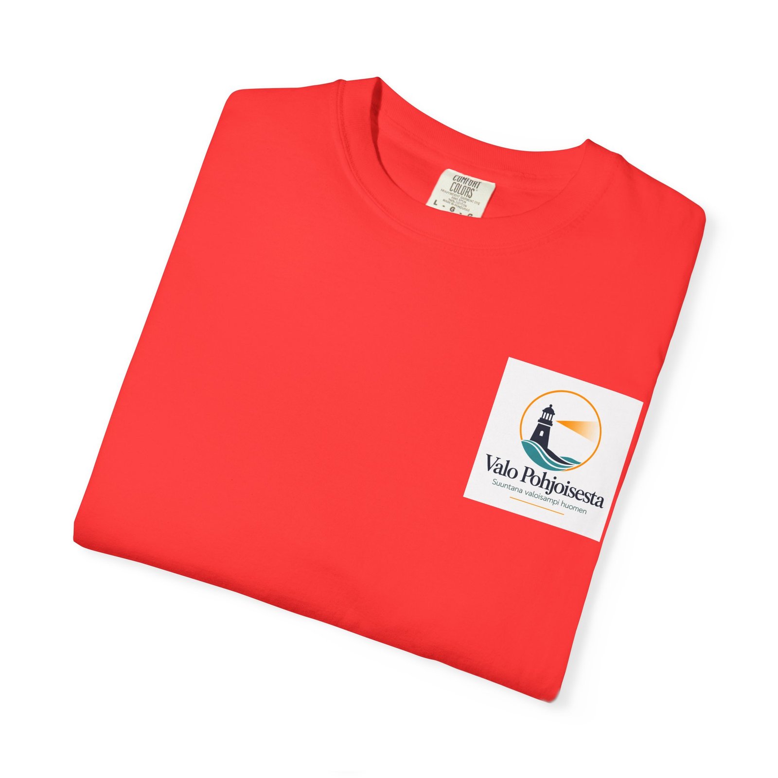 Lighthouse Coast Pocket T-paita — merihenkinen aaltoaiheinen T-paita - Image 19