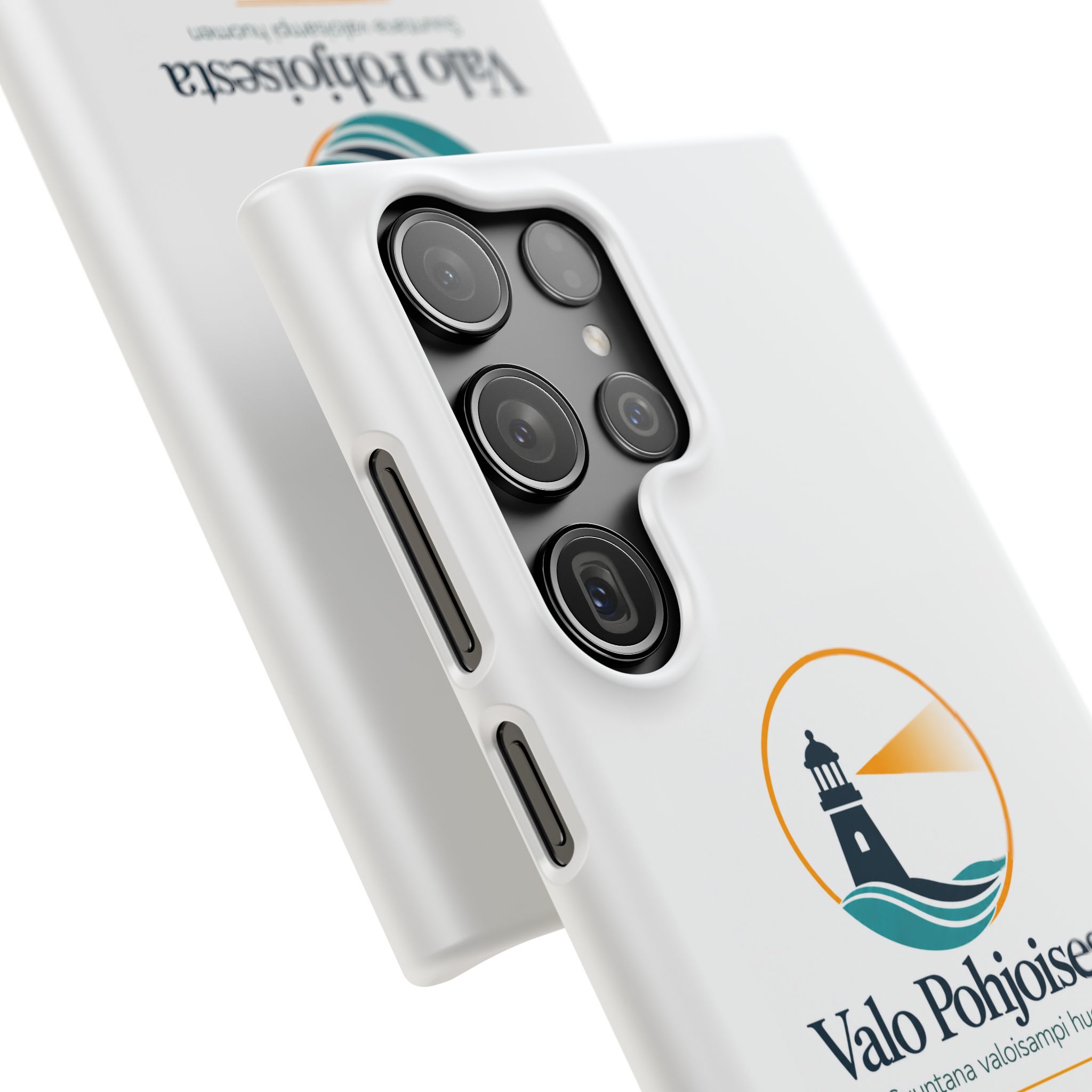 Lighthouse Logo Phone Case — Valo Pohjoisesta Snap Case - Image 178