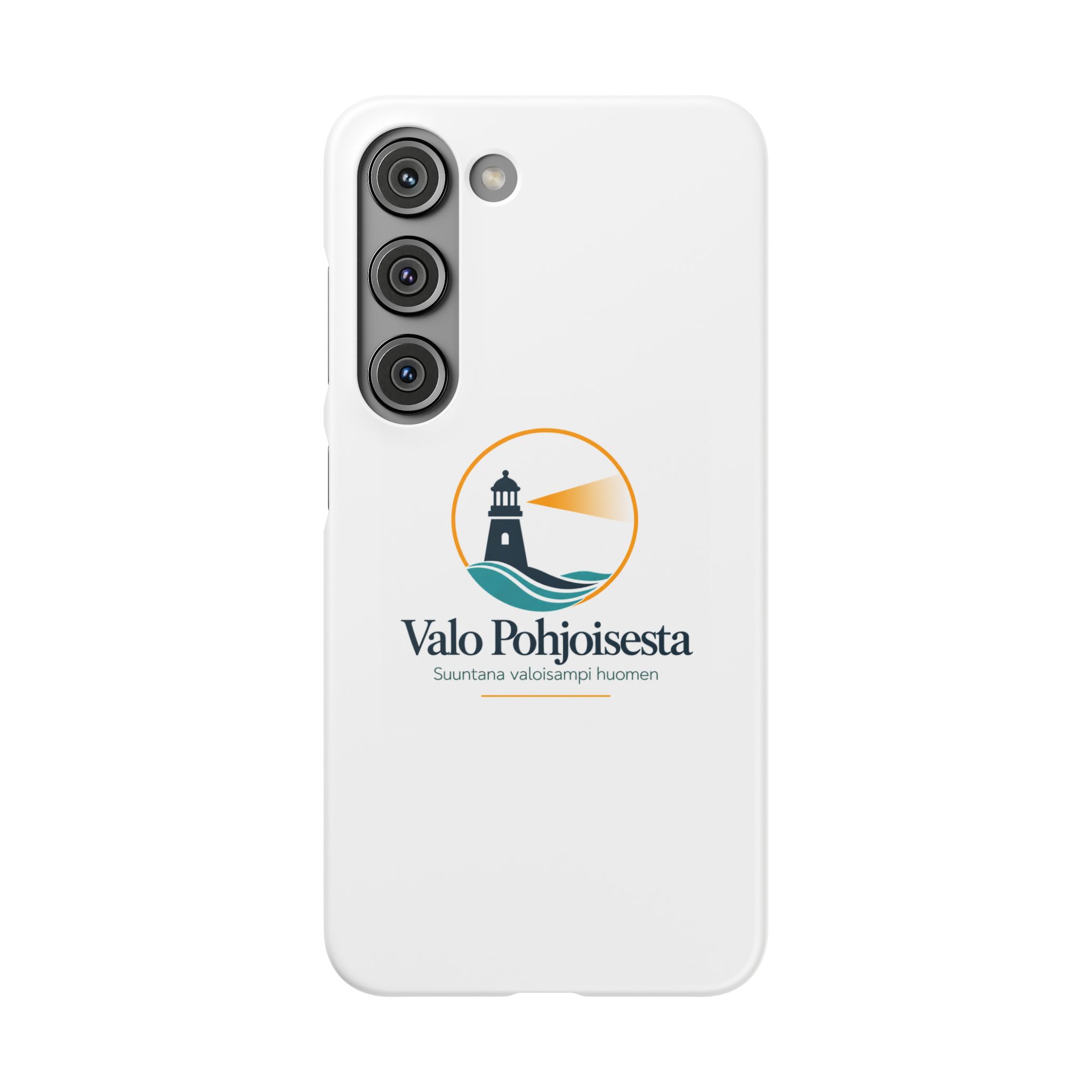 Lighthouse Logo Phone Case — Valo Pohjoisesta Snap Case - Image 165