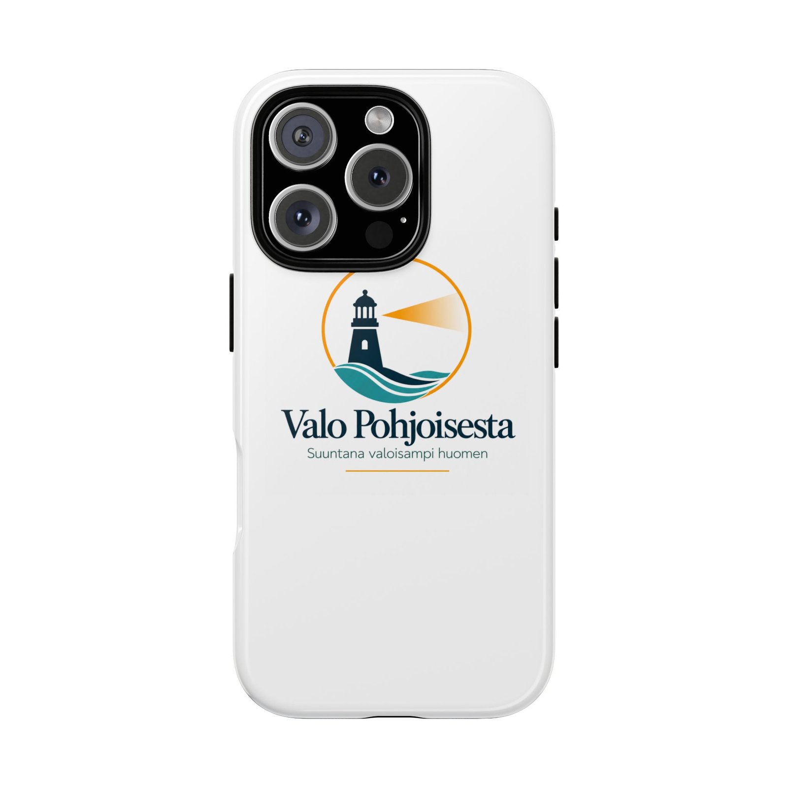 Lighthouse Logo Tough Phone Case — Valo Pohjoisesta Protective Cover - Image 38
