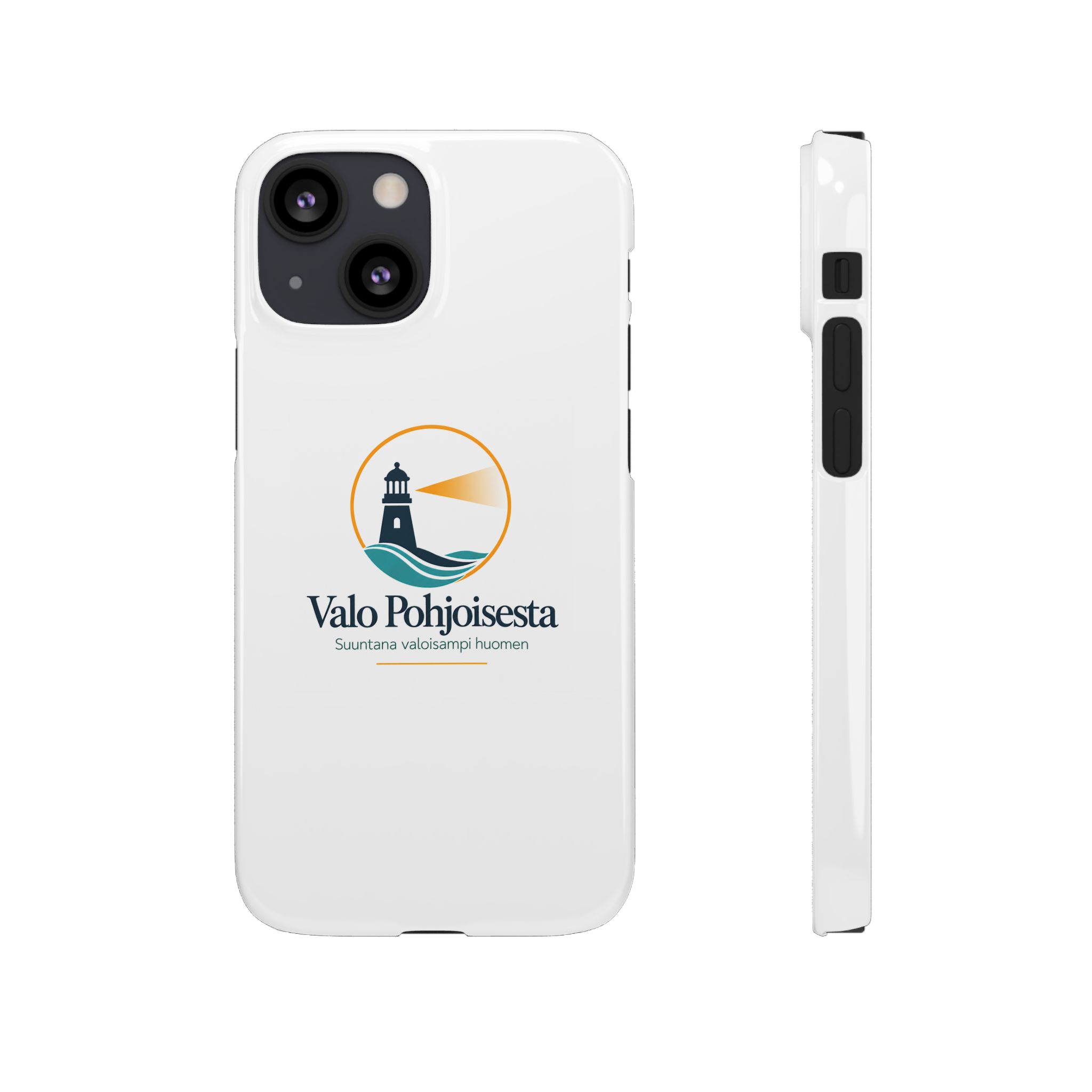 Lighthouse Logo Phone Case — Valo Pohjoisesta Snap Case - Image 57