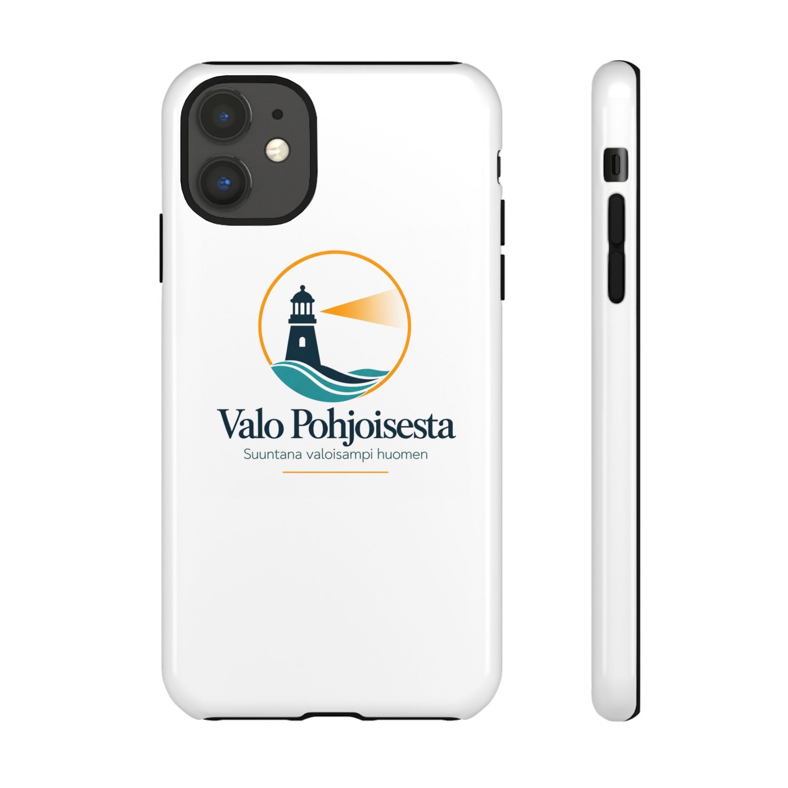 Lighthouse Logo Tough Phone Case — Valo Pohjoisesta Protective Cover - Image 13