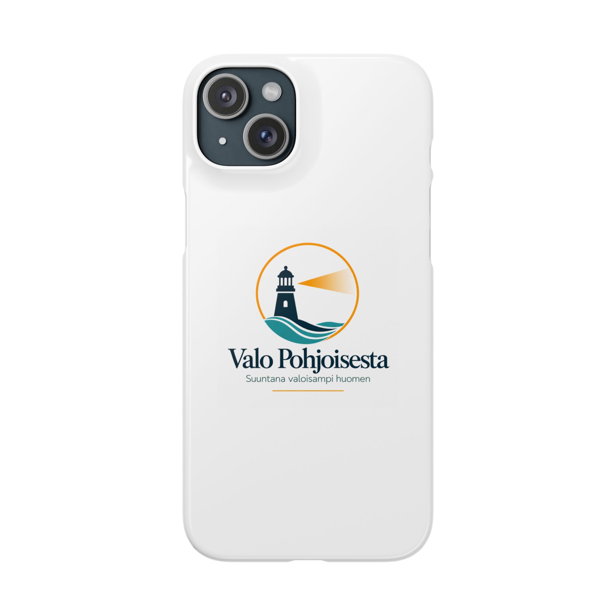 Lighthouse Logo Phone Case — Valo Pohjoisesta Snap Case - Image 132
