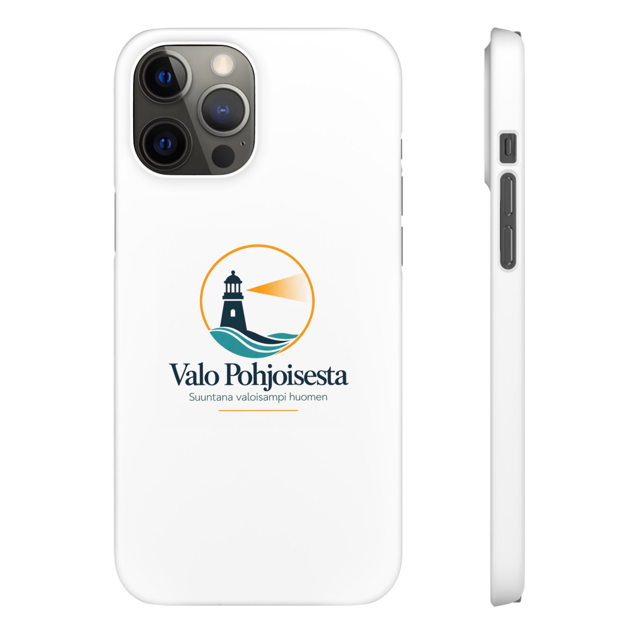 Lighthouse Logo Phone Case — Valo Pohjoisesta Snap Case - Image 51