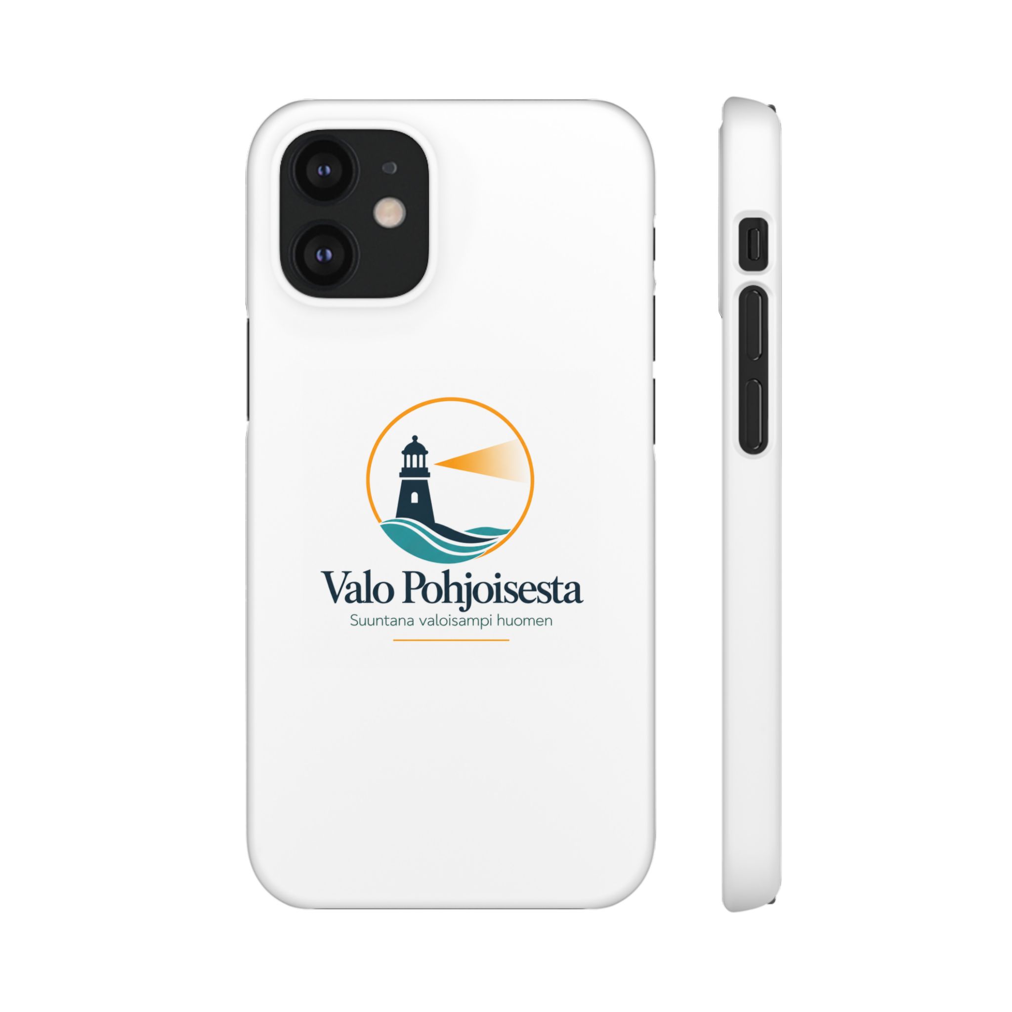 Lighthouse Logo Phone Case — Valo Pohjoisesta Snap Case - Image 39