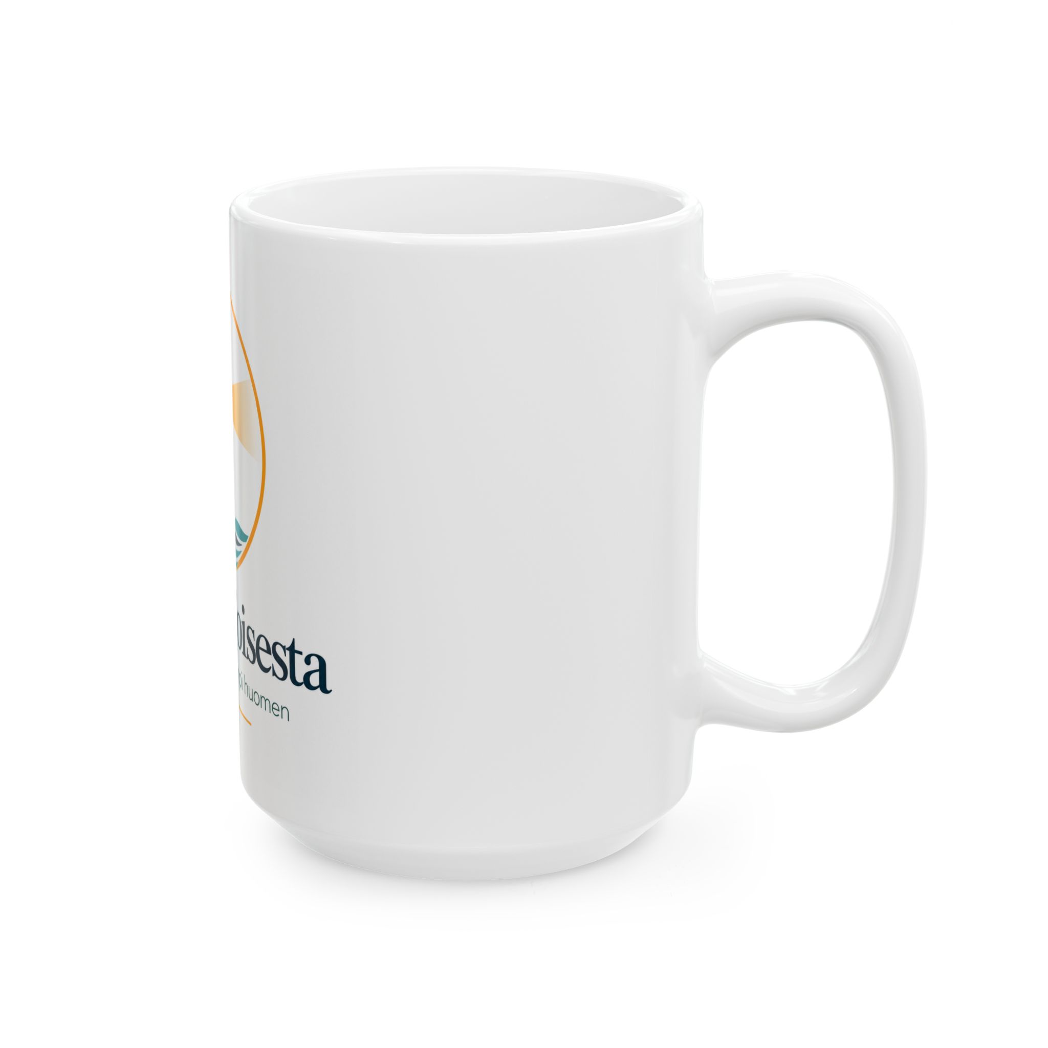 Lighthouse-logolla varustettu keraaminen muki — "Valo Pohjoisesta" (11oz & 15oz) - Image 8